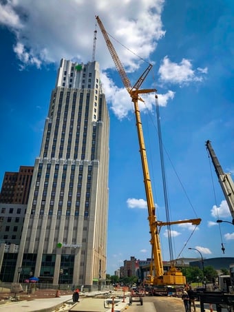 Huntington Bank Antenna Removal